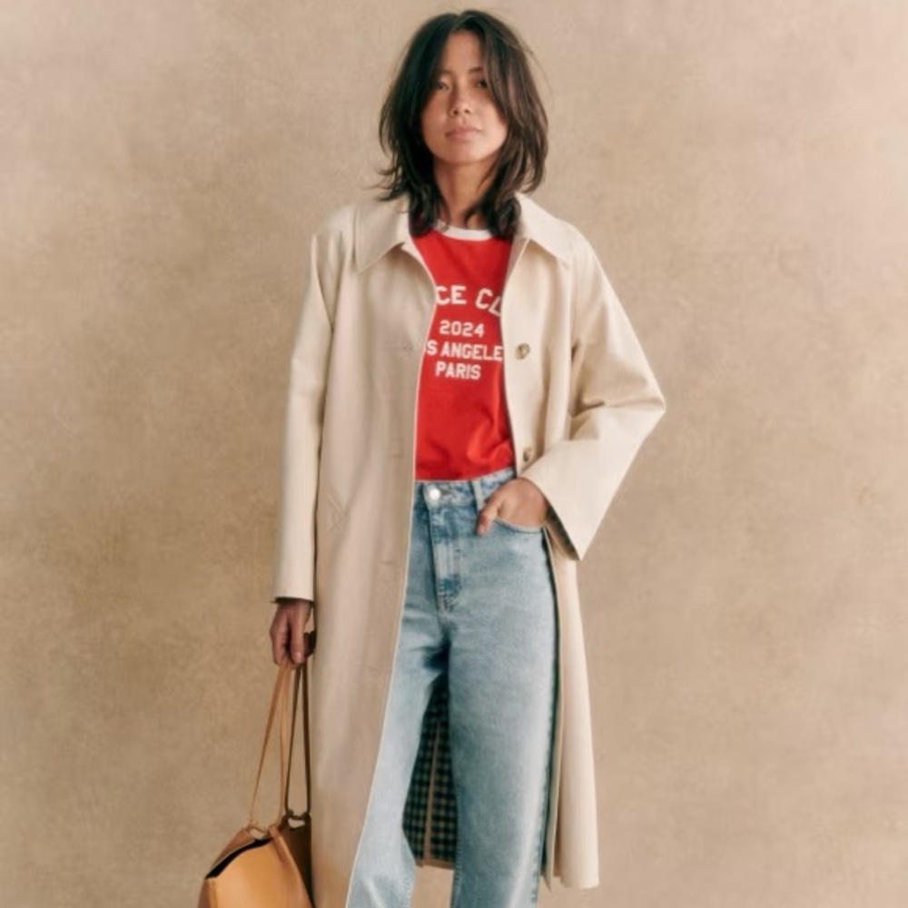 Sézane Clyde Trench Coat